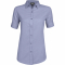Ladies Short Sleeve Nottingham Shirt-Navy Only